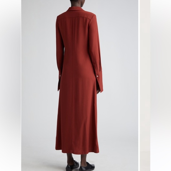 BITE Studios Bloomsbury Long Sleeve‎ Maxi Shirtdress size US 2 UK 6 NWT - Picture 2 of 5